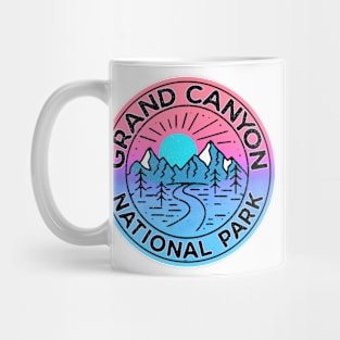 Grand Canyon National Park Arizona Mountains Laptop Mug